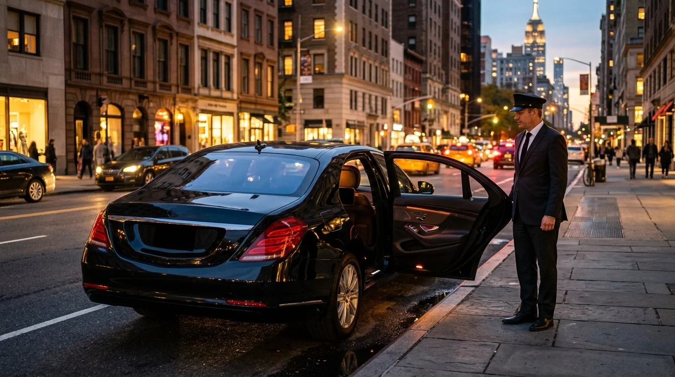 Euro Business Sedan — Mercedes E-Class or similar for hire in New York