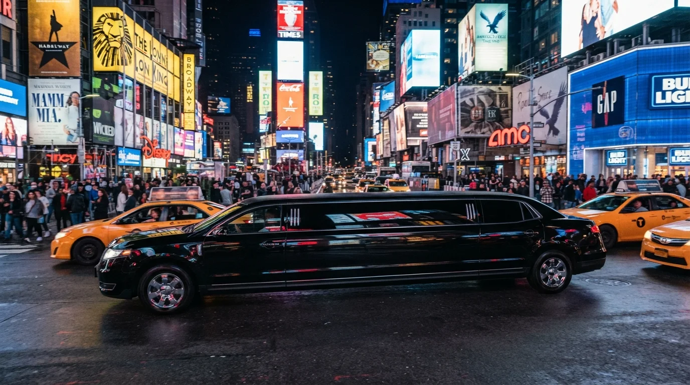 Stretch Limousine — Classic stretch limo for hire in New York