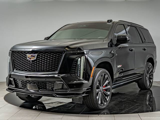 Luxury SUV luxury Cadillac Escalade or similar exterior
