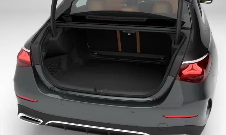 Interior detail of the Euro Business Sedan — seating and finish