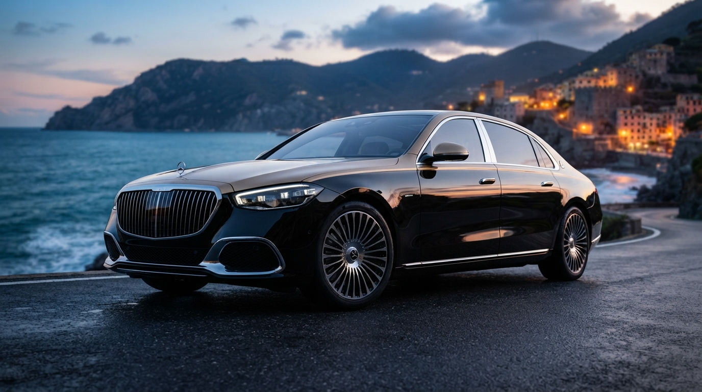 Luxury Sedan — Mercedes S-Class or similar for hire in New York