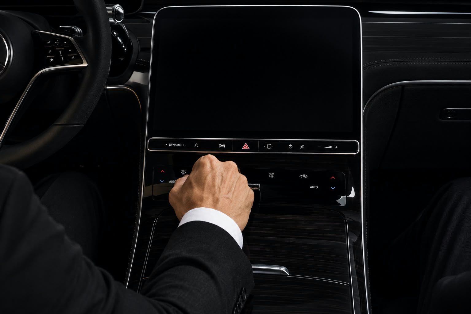 A composed Bespoke chauffeur, ready around the clock
