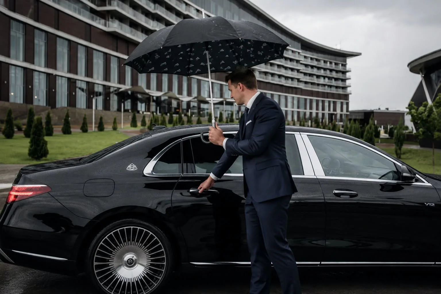 A chauffeured car service journey through New York