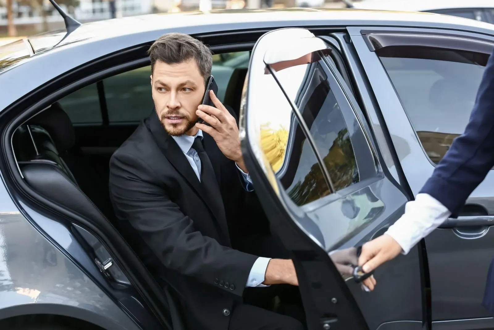 Luxury Sedan — Mercedes S-Class or similar for hire in New York
