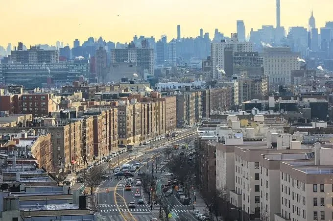 The Bronx car service area