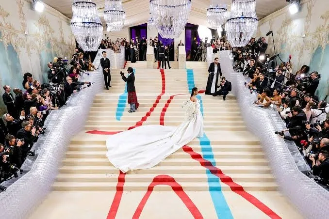 Met Gala — arrivals at The Metropolitan Museum of Art