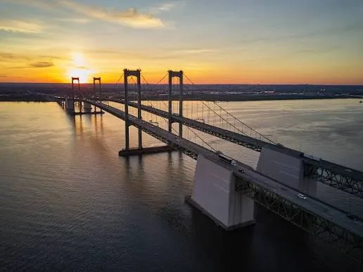 The road from New York City to Delaware
