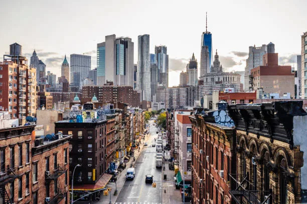 The road from New York City to Rhode Island